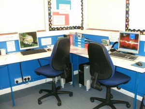 One of the learning rooms at the Tuition Centre Dereham